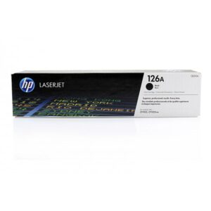HP 126A Black Original LaserJet Toner Cartridge, CE310A